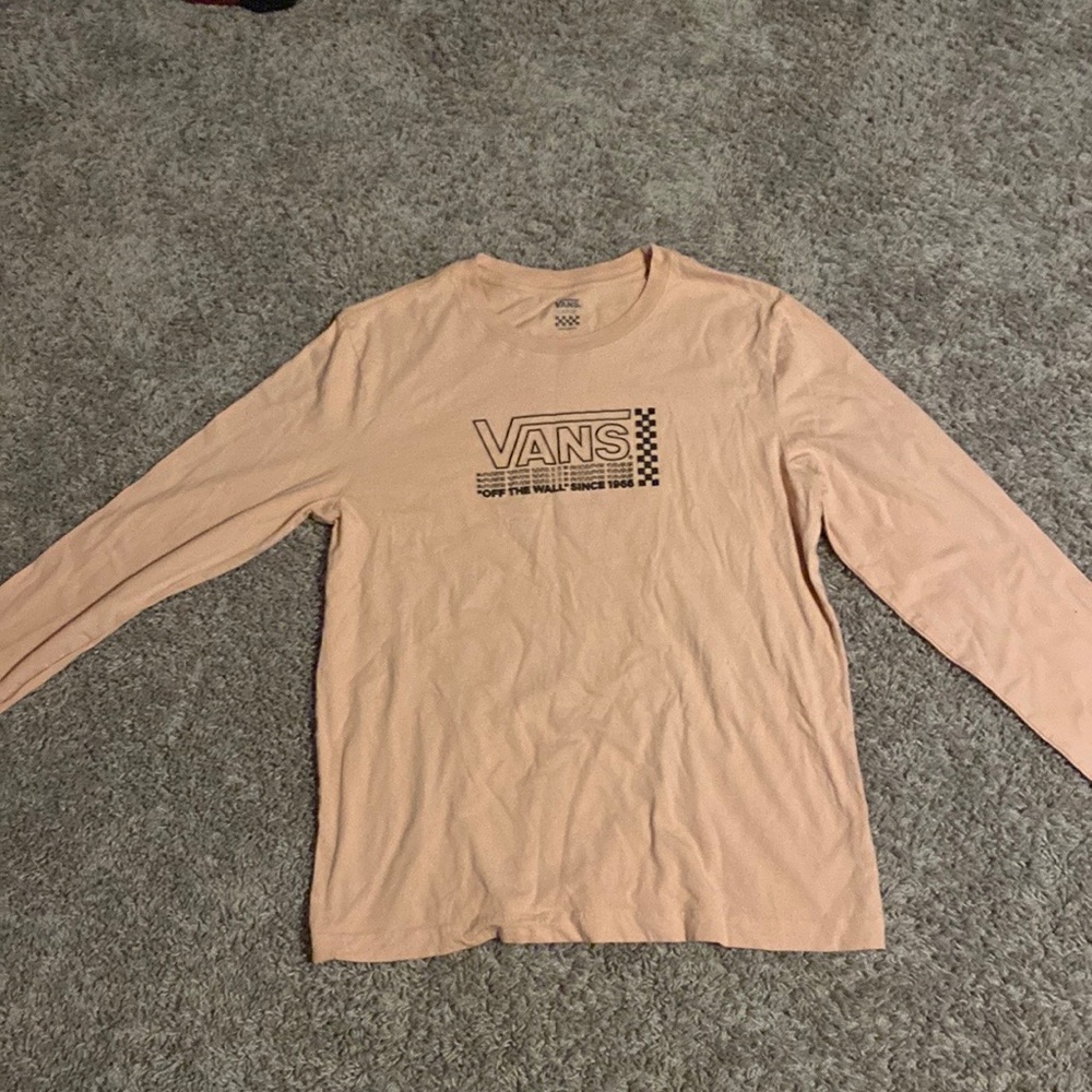 Vans pink shirt